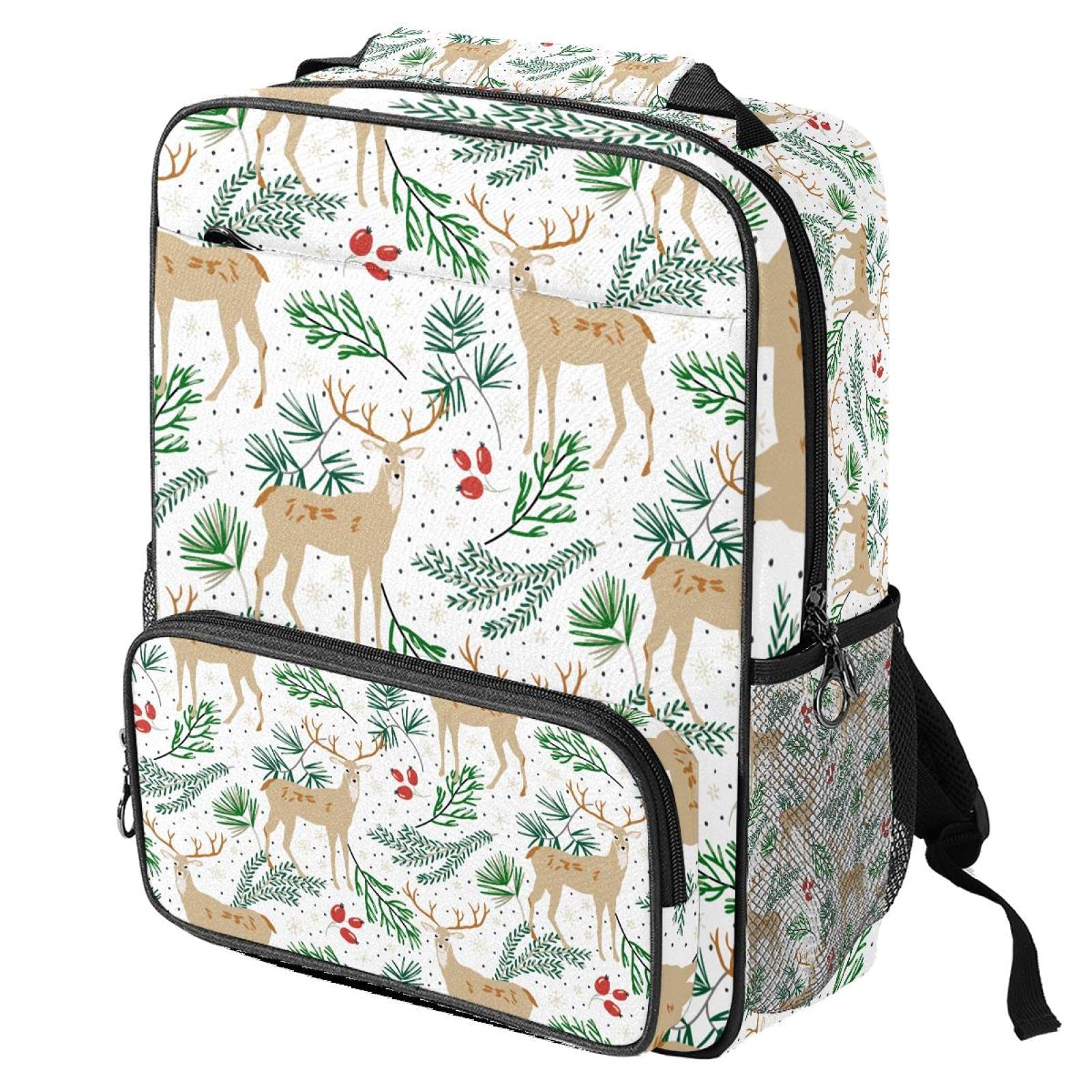 Sac à dos ordinateur portable avec imprimé requins et style décontracté - 8