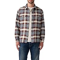 Levi's Jackson Worker Camicia Button-Down, Lorcan-Plaid Wild Ro