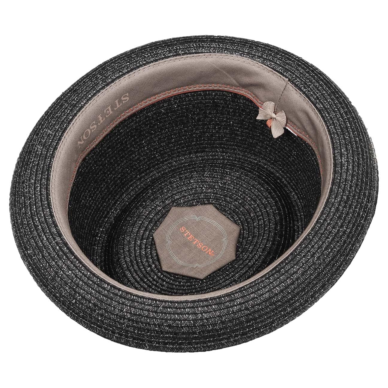 Stetson Robstown Toyo Pork Pie Strohhut meliert UV Schutz 40 Damen Herren