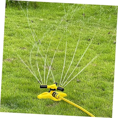 Miniatura 9 de Rociador de césped rotatorio Dispositivo automático de riego por encima del suelo con base estable para riego y mantenimiento de jardín