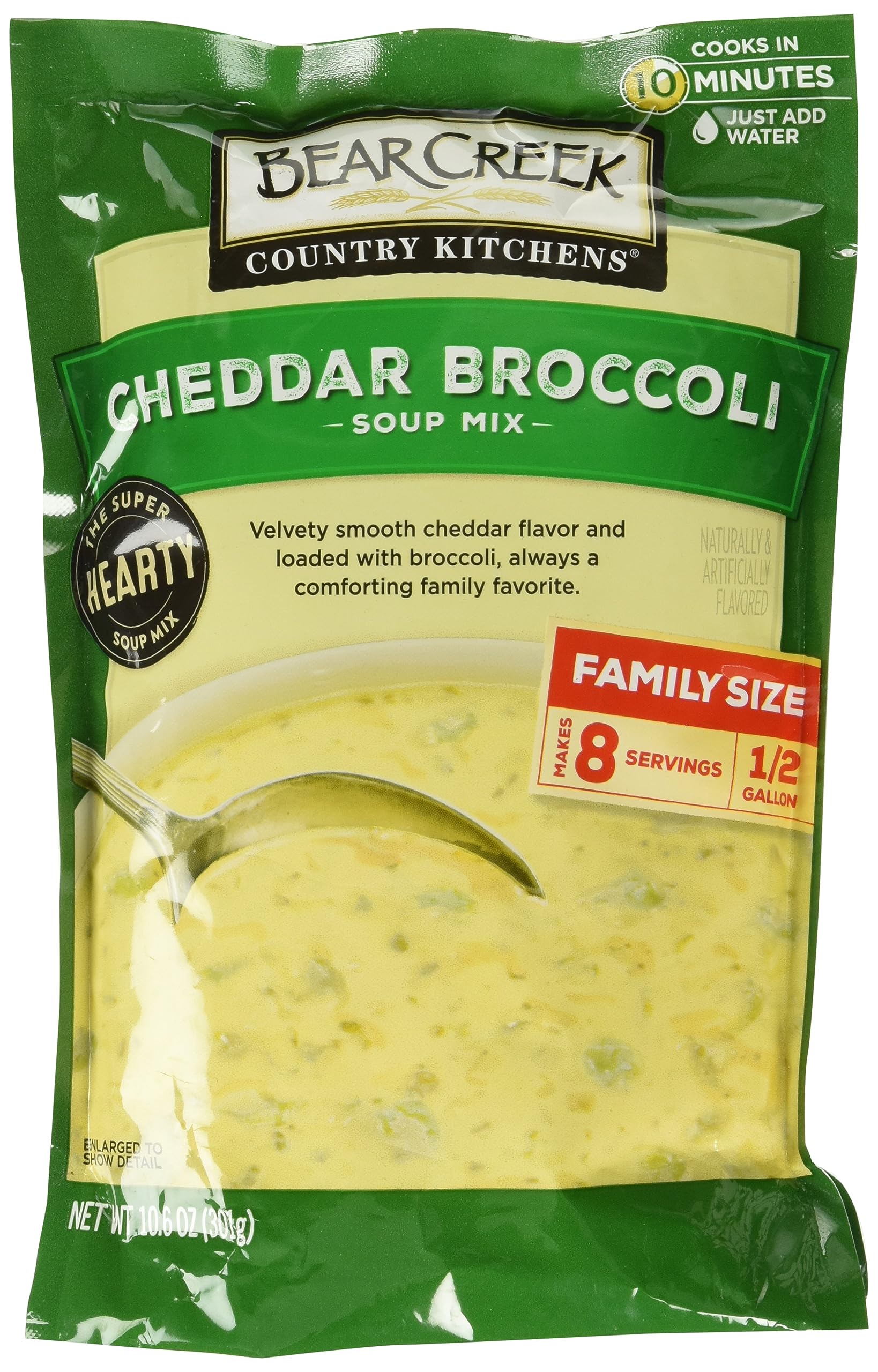 Bear Creek Soup Mix, Cheddar Broccoli, 10.6 Ounce (Pack of 6)
