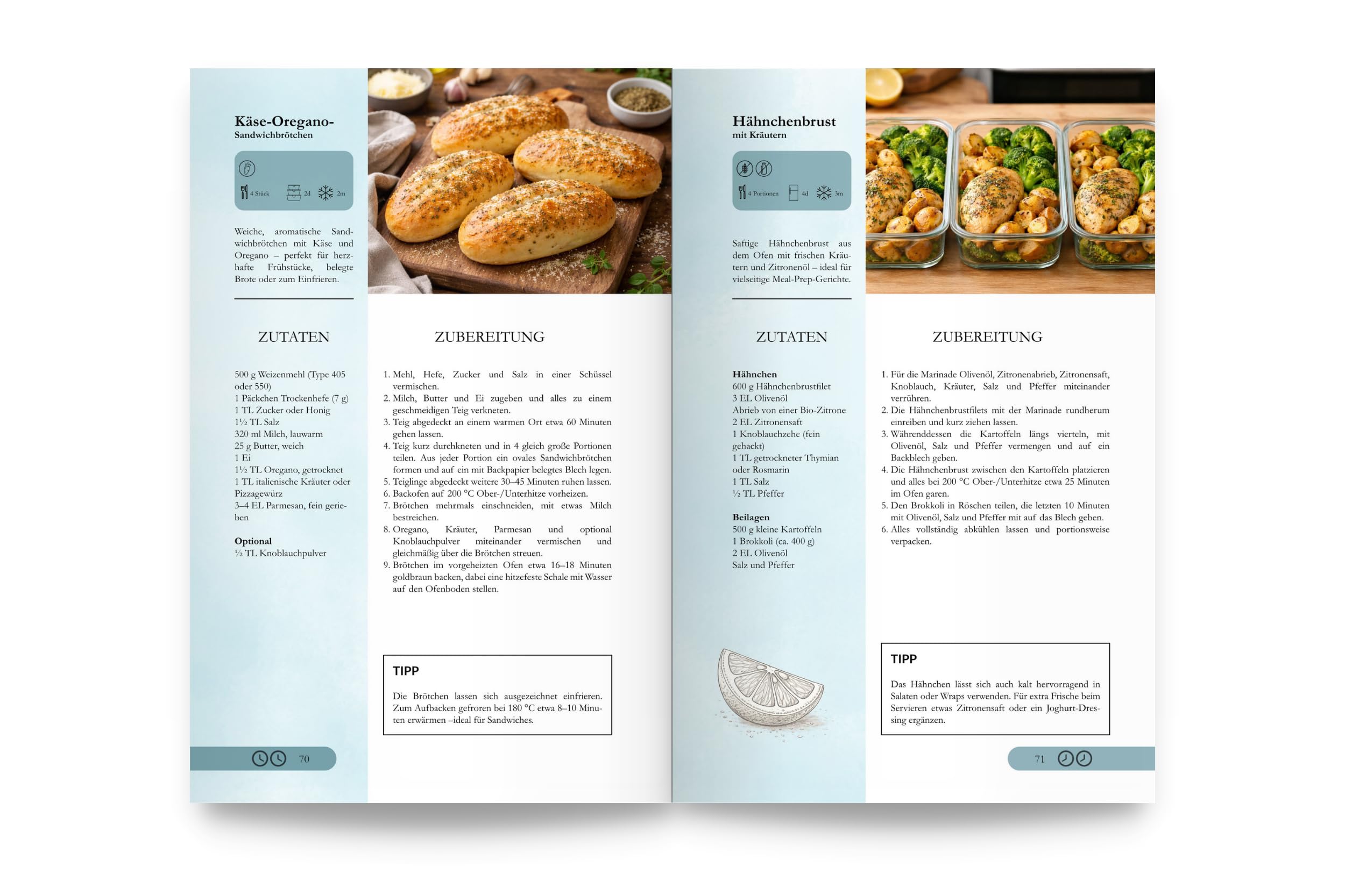 Das praktische Meal Prep Kochbuch für Berufstätige mit wenig Zeit: Durchdacht planen, gesund essen – Alltagstaugliche Rezepte für eine entspannte Arbeitswoche