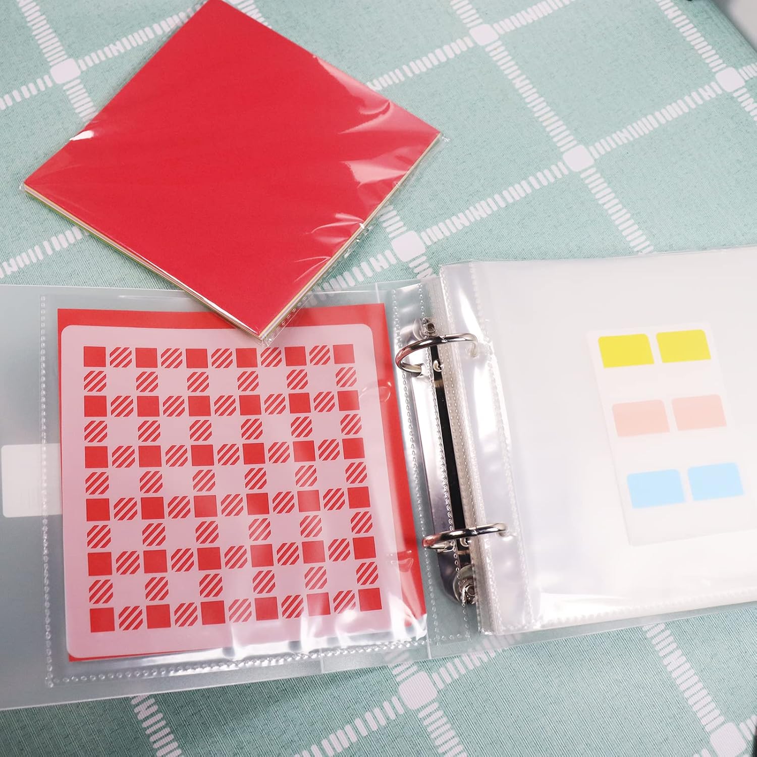 Cookie Stencil Storage Binder Die Cut and Stamp Storage