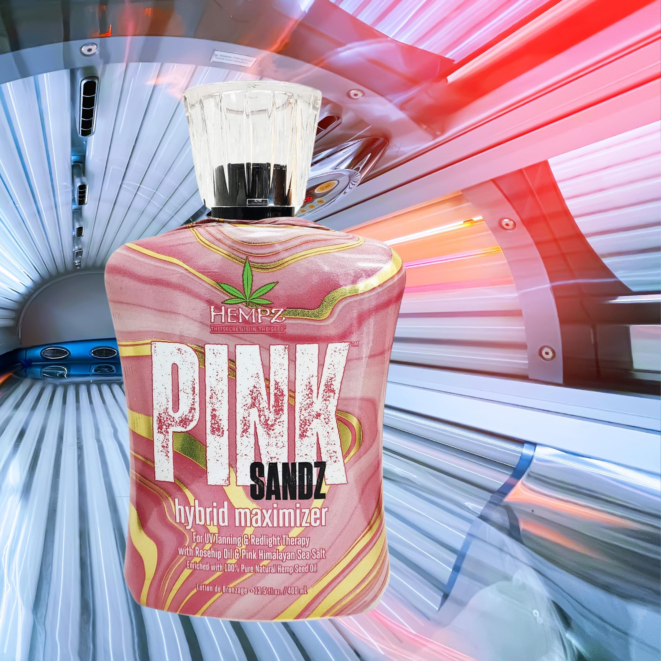 Amazon.com : Hempz Pink Sandz Hybrid Maximizer for UV Tanning