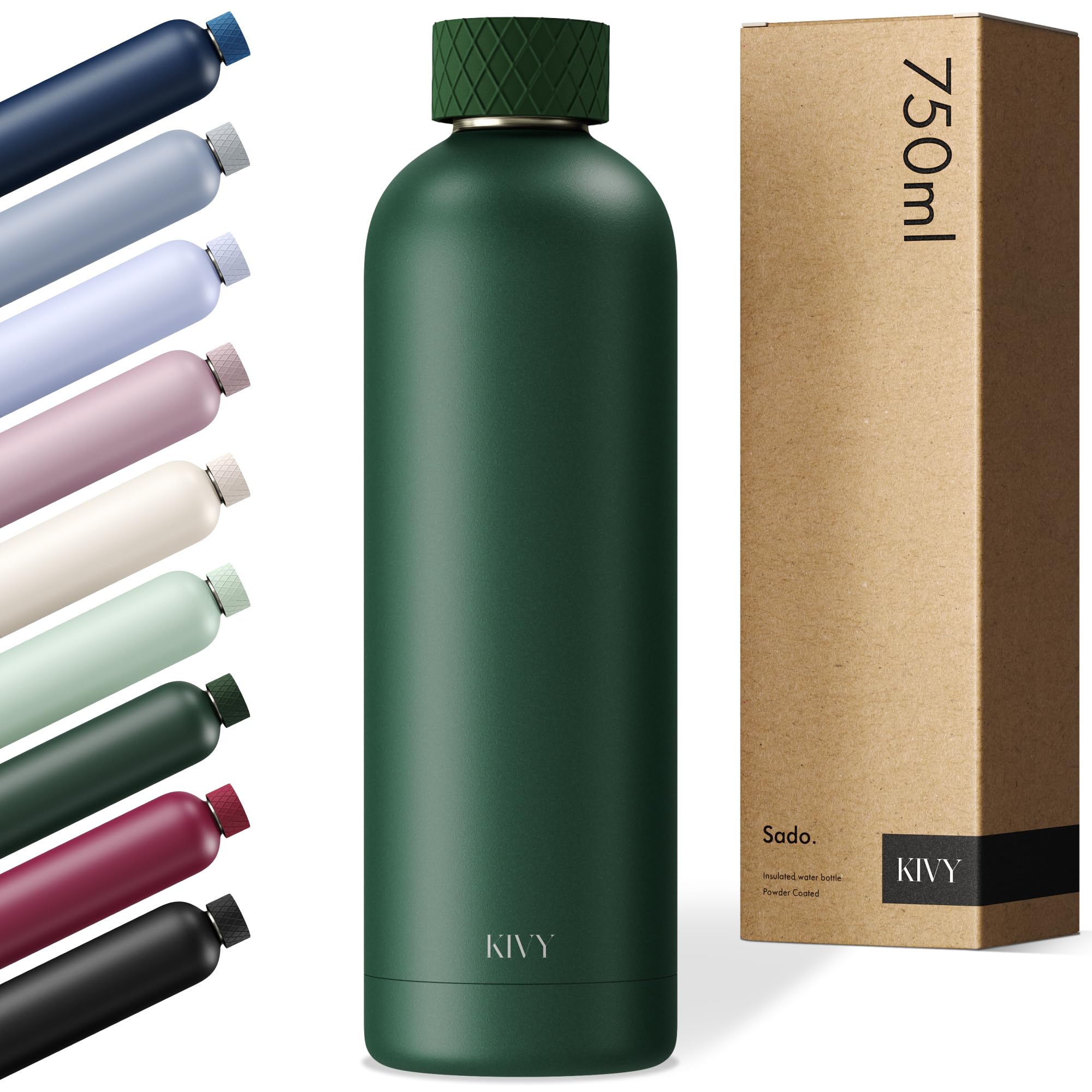 KIVY Edelstahl Trinkflasche