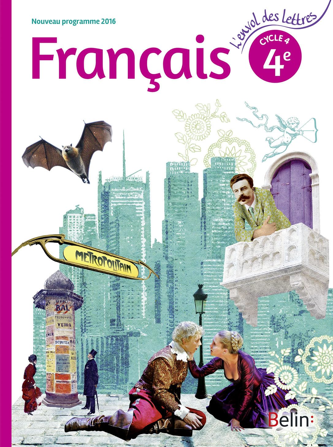 L'envol des Lettres 4e Francais Cycle 4 Format compact