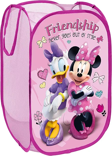 Disney Minnie Mouse & Daisy Duck Foldable Storage Basket - Toys & Clothes