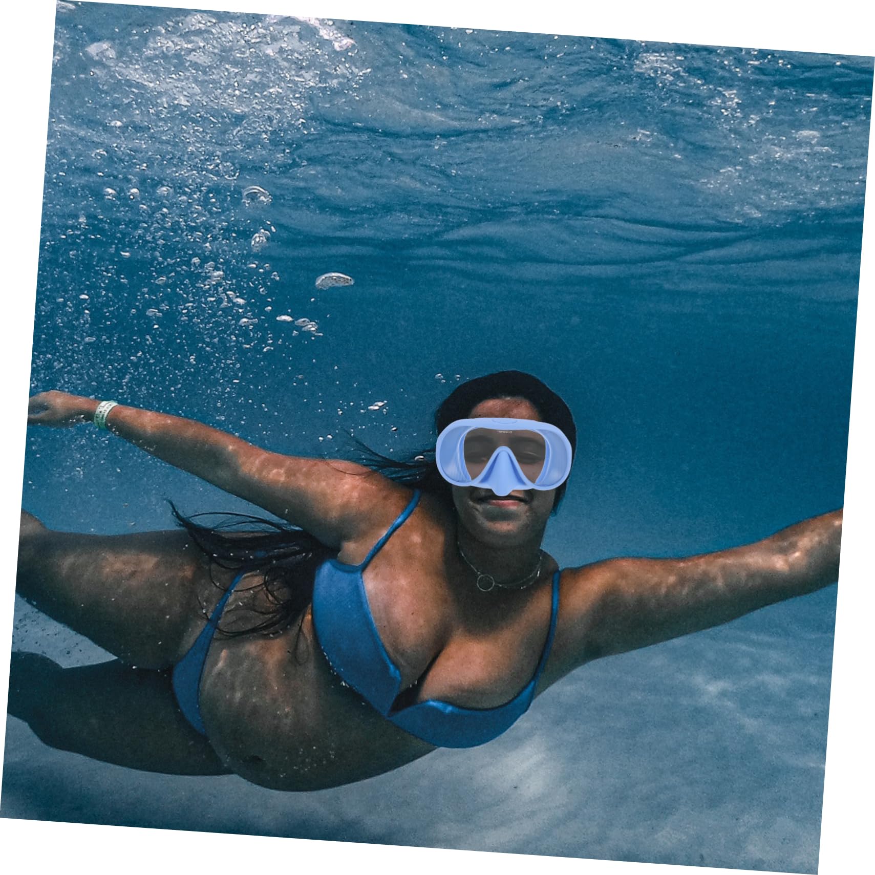 Set Snorkeling Adulto in Silicone e Vetro Temperato | Maschera Snorkeling Antiappannante con Custodia, Design Integrato per Nuoto e Viaggio, Vacanze Estive
