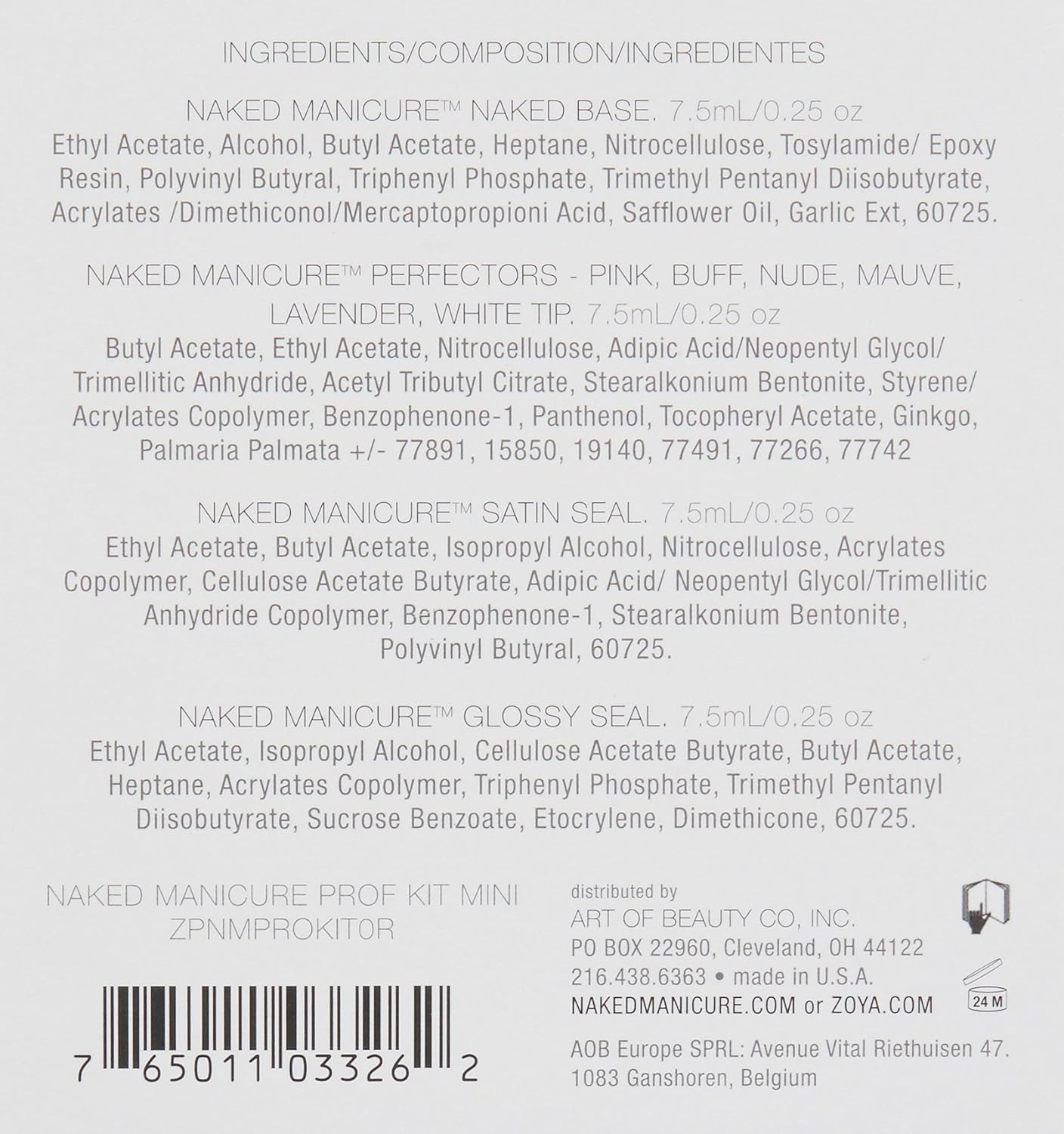 ZOYA Mini Pro Kit Coat, Assorted,0.25 Fl Oz (Pack of 9) - Image 6