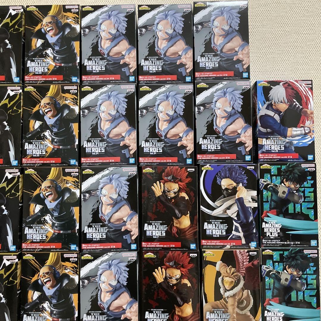 僕のヒーローアカデミア　フィギュア　まとめ売り 僕のヒーローアカデミアフィギュア57個まとめ売りヒロアカ