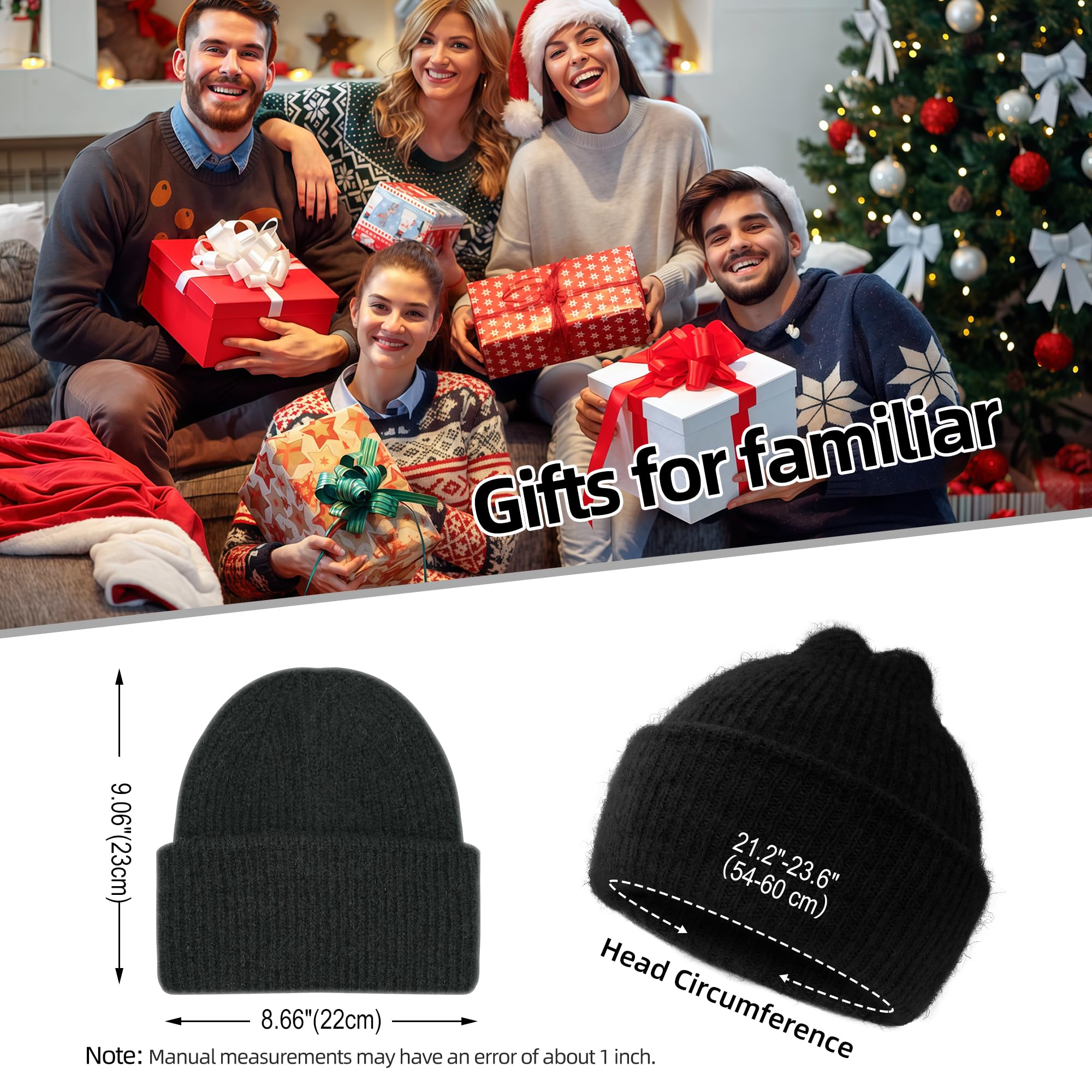 Silk Dream Alpaka Mütze Wintermütze Herren&Damen Wollmütze