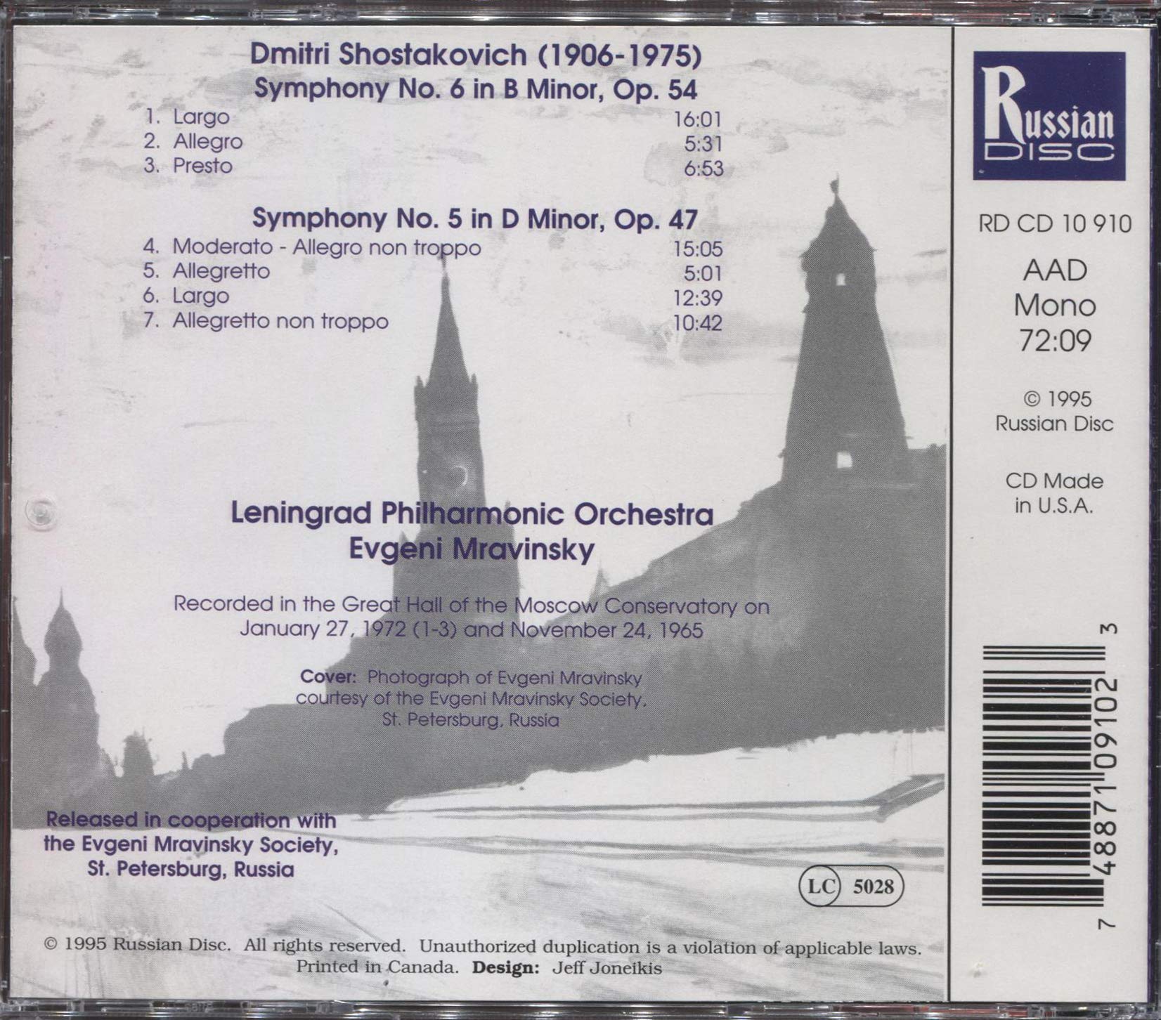 Sinfonien 5+6