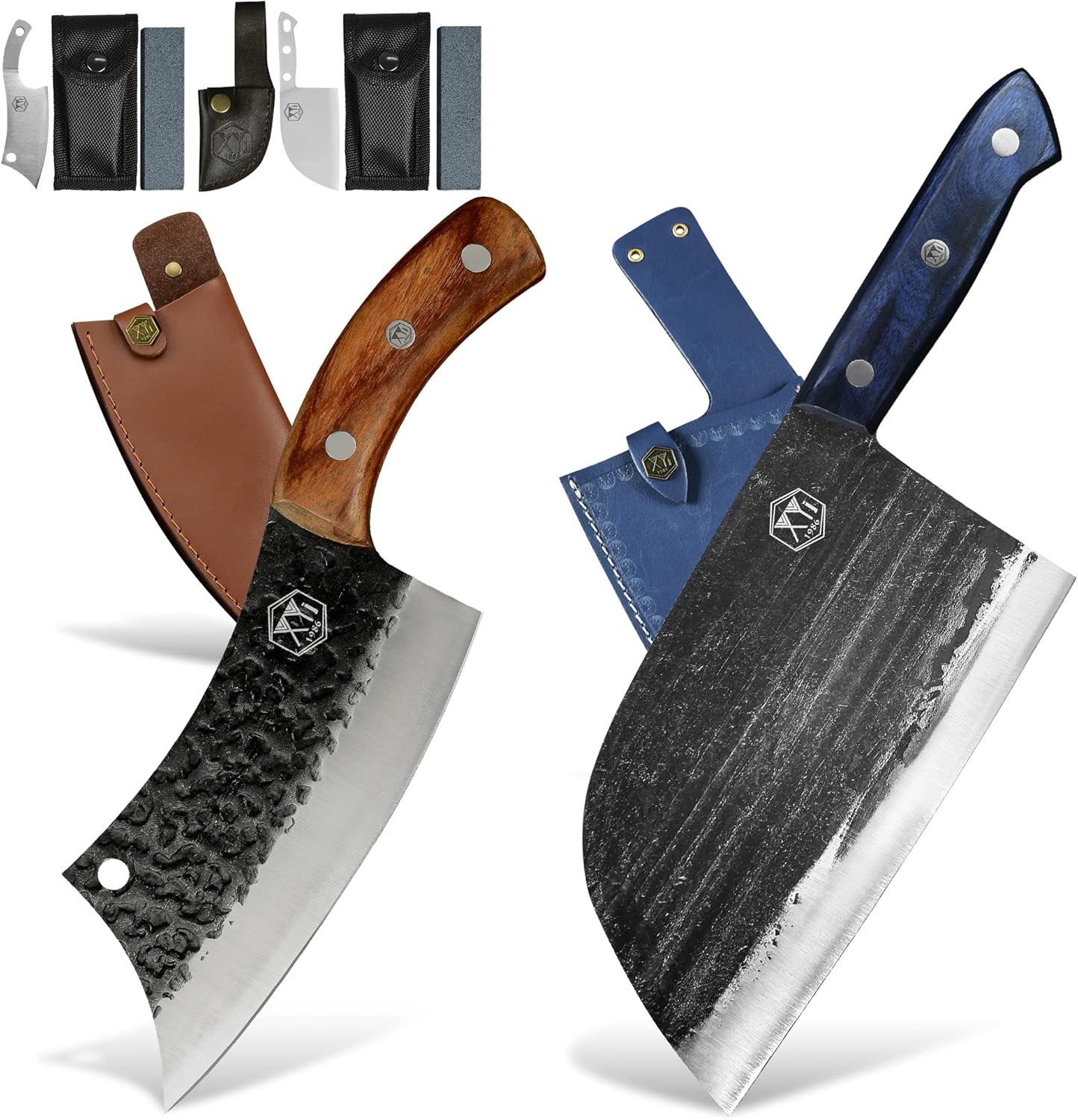 XYJ Full Tang Kitchen Knives Stainless Steel Serbian Chef