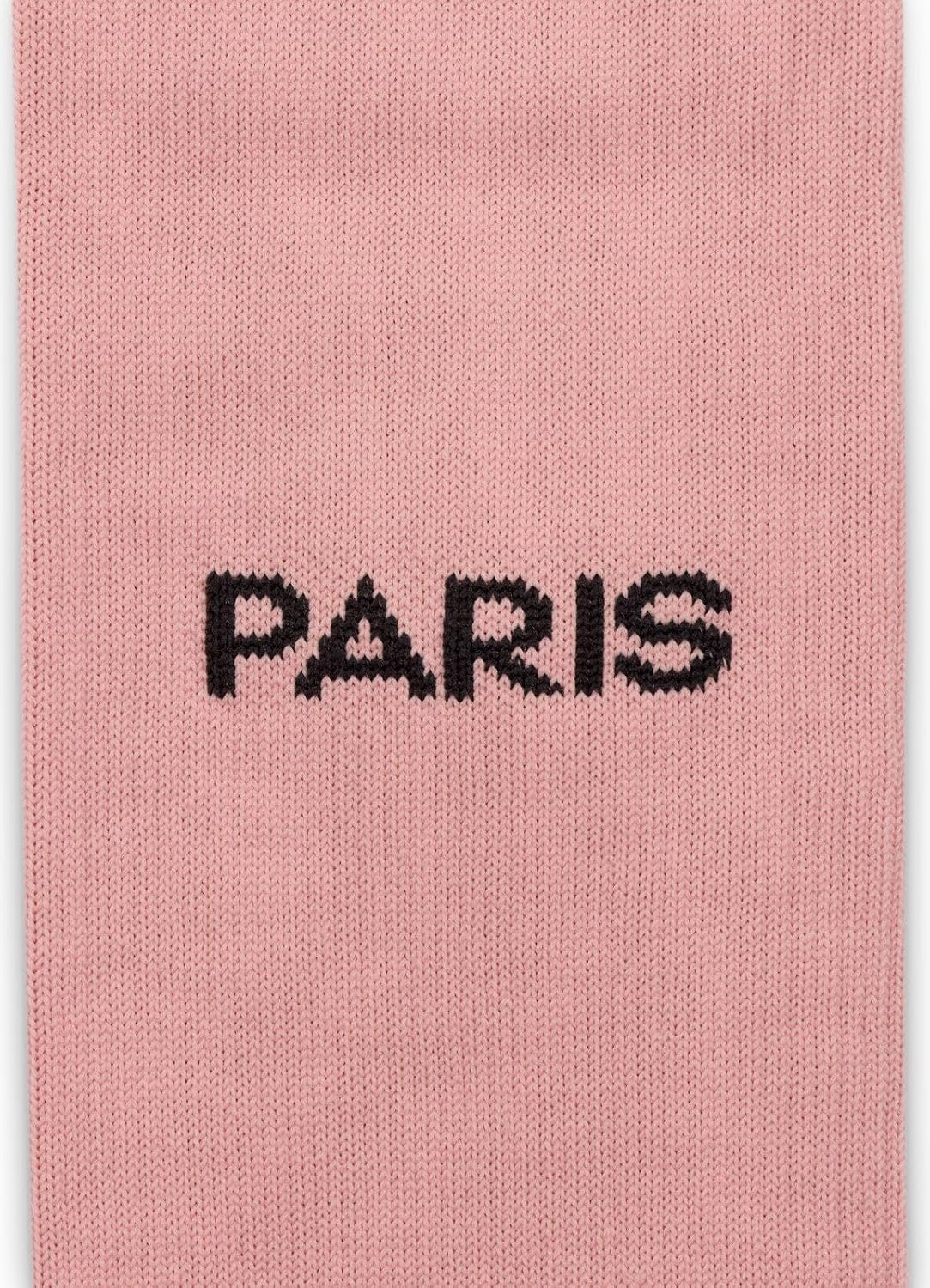 Nike Jordan x Paris Saint-Germain (PSG) 2024/25 Strike Third Over-the-Calf OTC Knee-High Football Soccer Socks, Rust Pink/Black, Large Men's 8-12/Women's 10-13, FQ3560-685