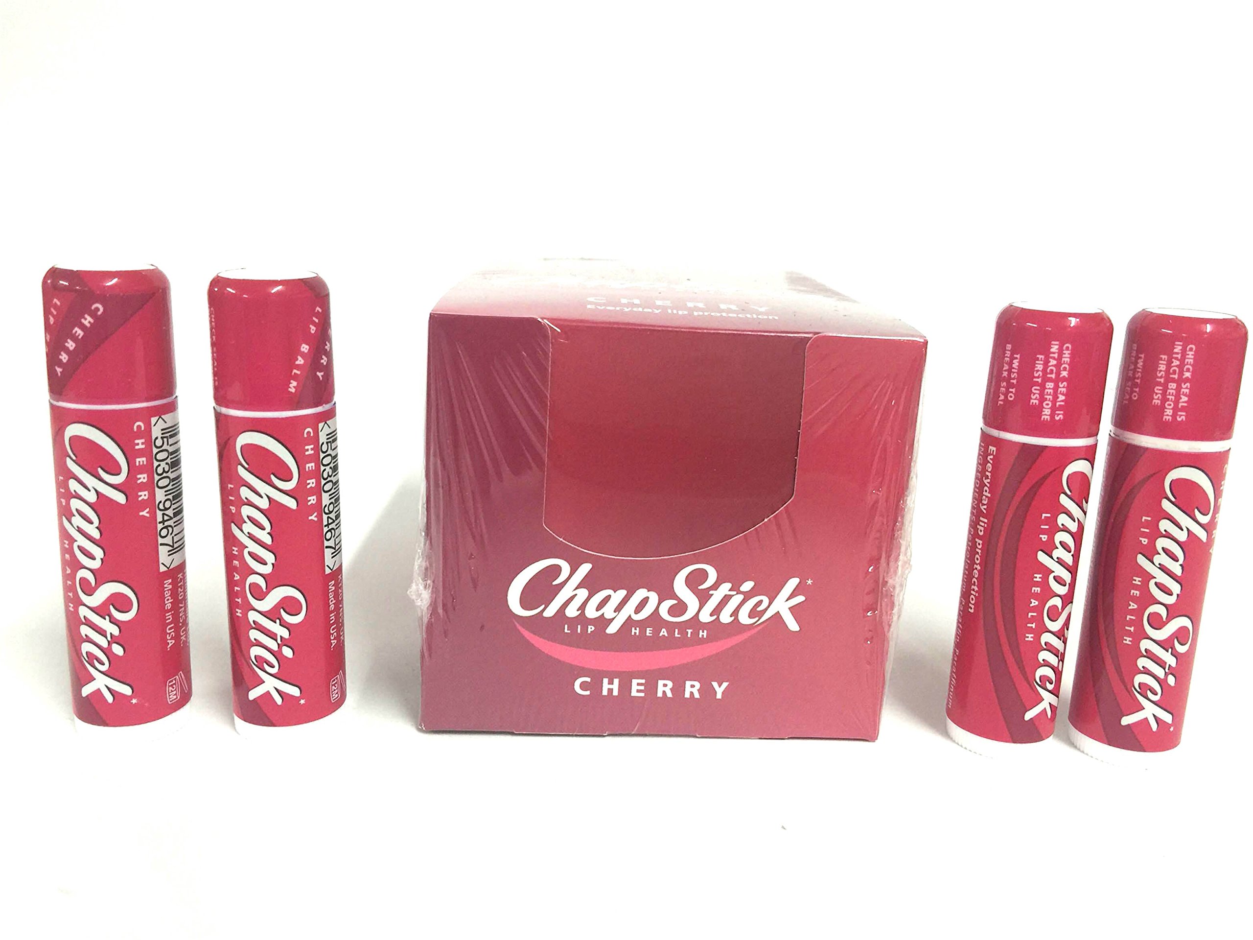 Chapstick Cherry Lip Balm x 24 Sticks