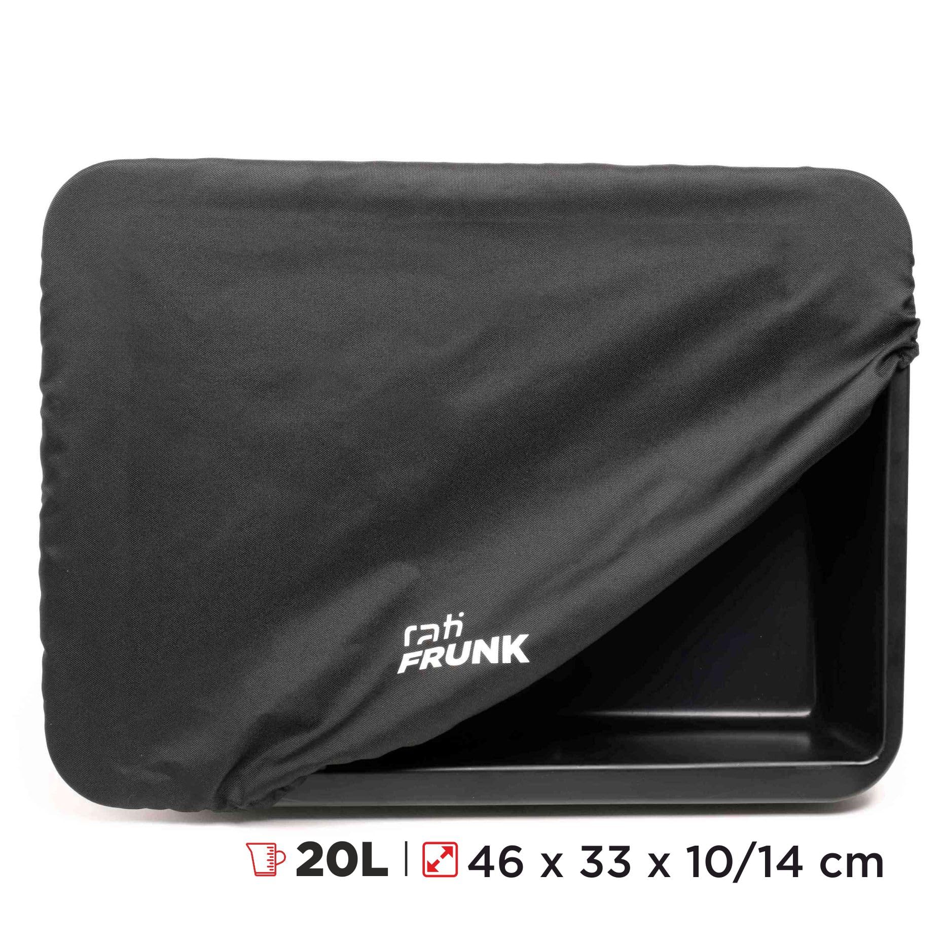 Rati Frunk I Convient pour Dacia Spring (2021-) I Coffre Avant à équiper avec Support et Capuchon de Protection élastique I Installation Rapide et Facile dans Le Compartiment Moteur (Printemps 2021)