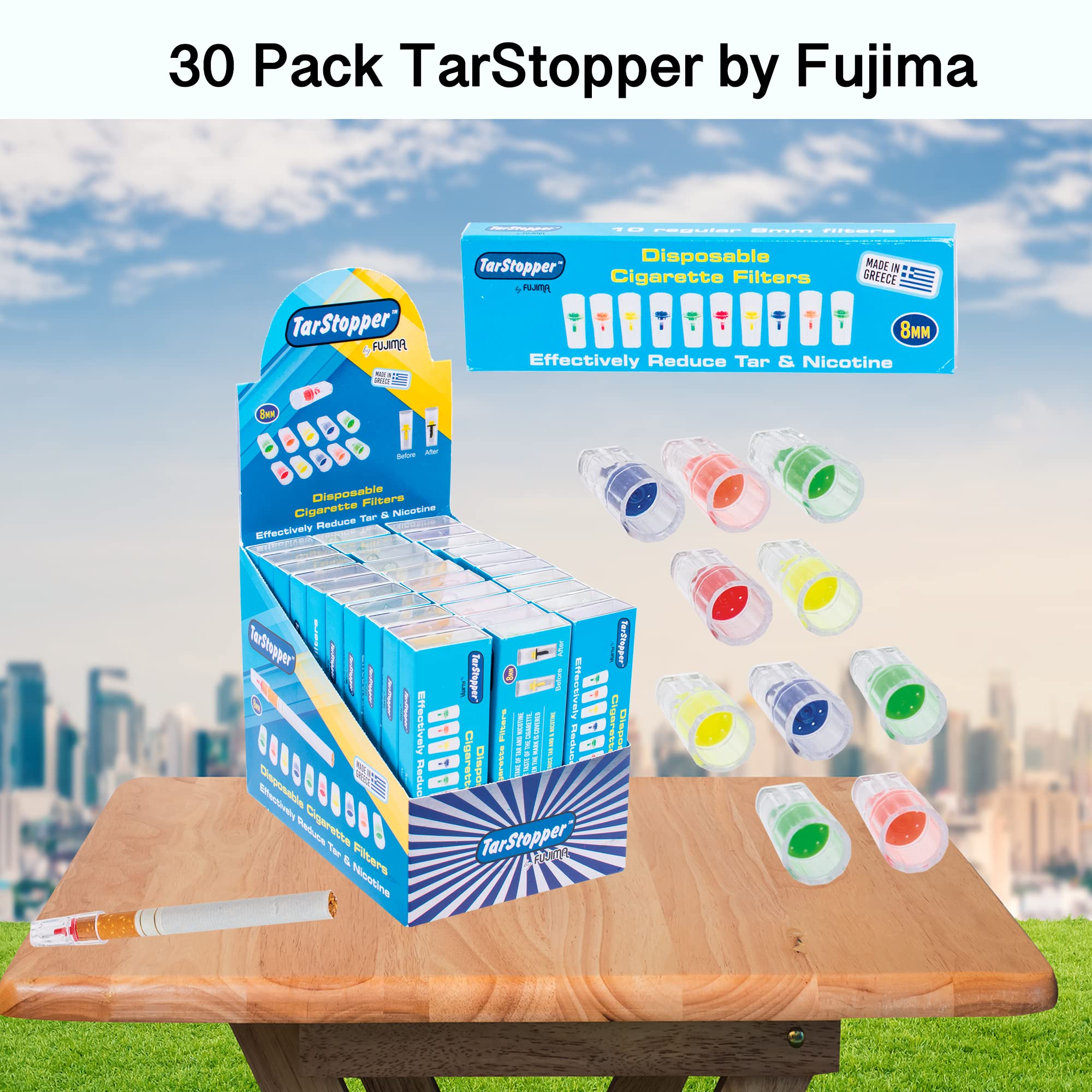 fujima cigarette filters Amazon.com: 30 Packs of 10 Each Disposable Cigarette Filter Tips Tar Stopper by Fujima 8mm- Trap Harmful Substances for a Cleaner Smoking Experience : Health & Household fujima cigarette filters Amazon.com: 30 Packs of 10 Each Disposable Cigarette Filter Tips Tar Stopper by Fujima 8mm- Trap Harmful Substances for a Cleaner Smoking Experience : Health & Household