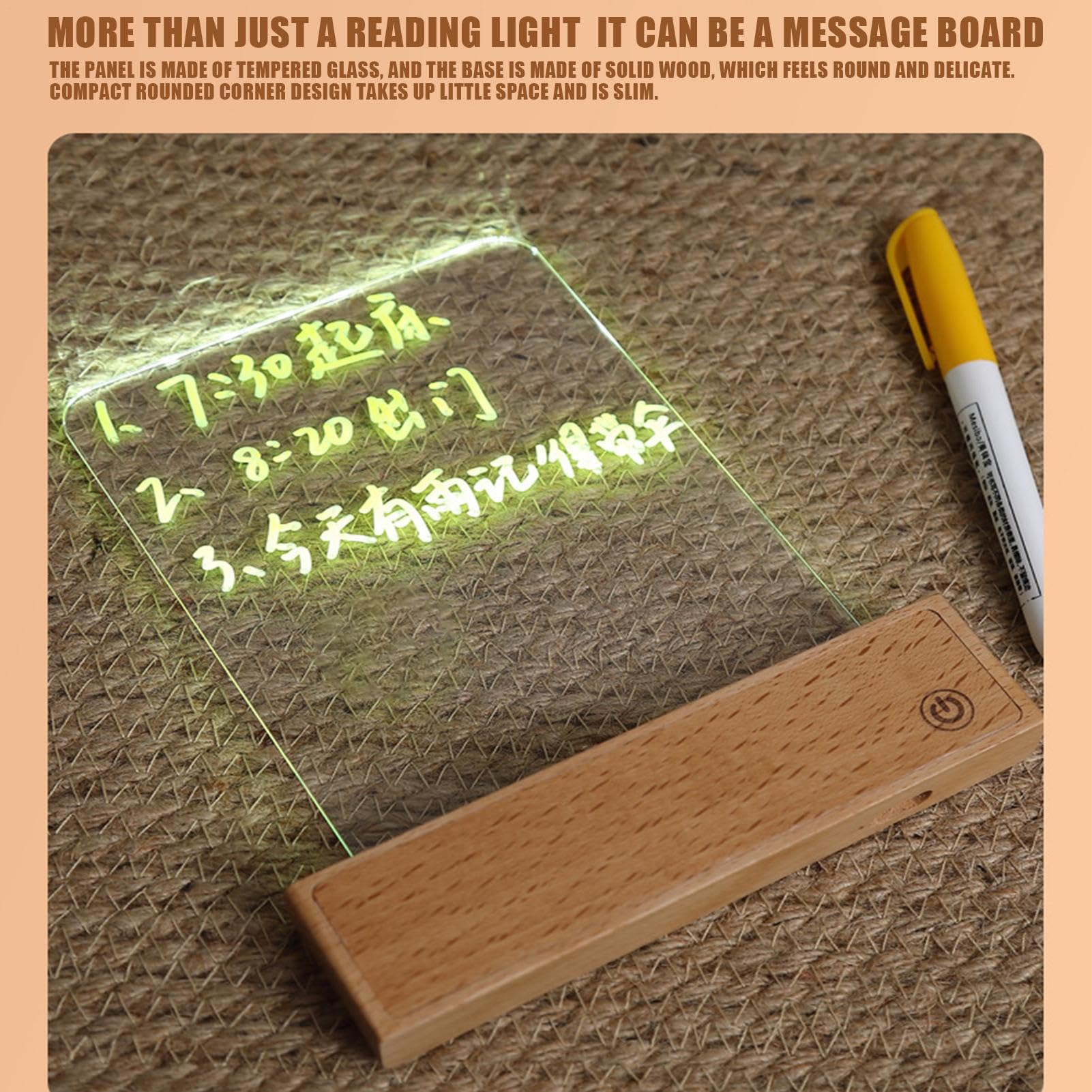 Luz de Lectura LED Inteligente y Plana Lámpara Recargable con 3 Colores | Luz para Libros LED Regulable y Doodleable para Cama para Mujeres Niños Lectura Noche Viaje Cama Escritorio