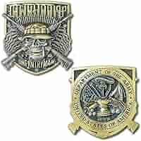 ミリタリー army coin Amazon.com: Army Infantryman 11 Bravo MOS Veteran