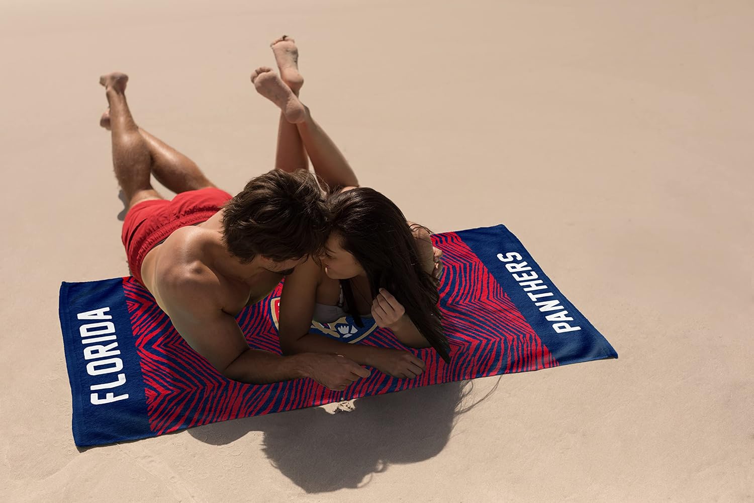 Northwest Zubaz NHL Classic Zebra Print Beach Towel, 30x60, Tampa Bay Lightning : Sports & Outdoors