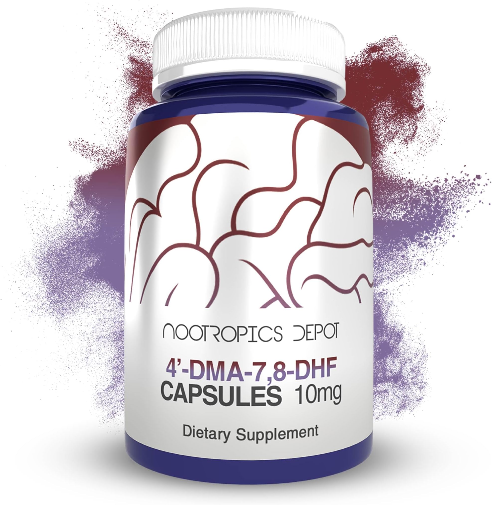 4’-DMA-7,8-DHF Capsules | 8mg | 90 Count | 4'-DMA-7,8-Dihydroxyflavone