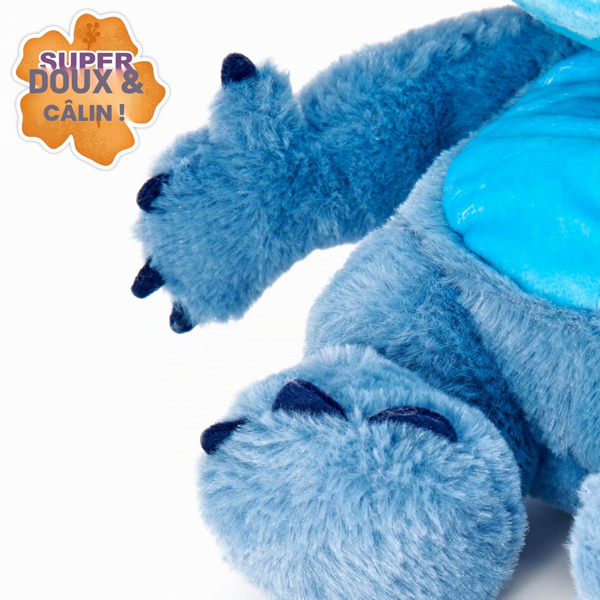 WOW! Stuff Disney Chatty Stitch Deluxe Puppetronic, poupée animatronique Interactive avec Plus de 50 Sons, Parle et Bouge, Taille Environ 30 cm, pour Enfants et Adultes
