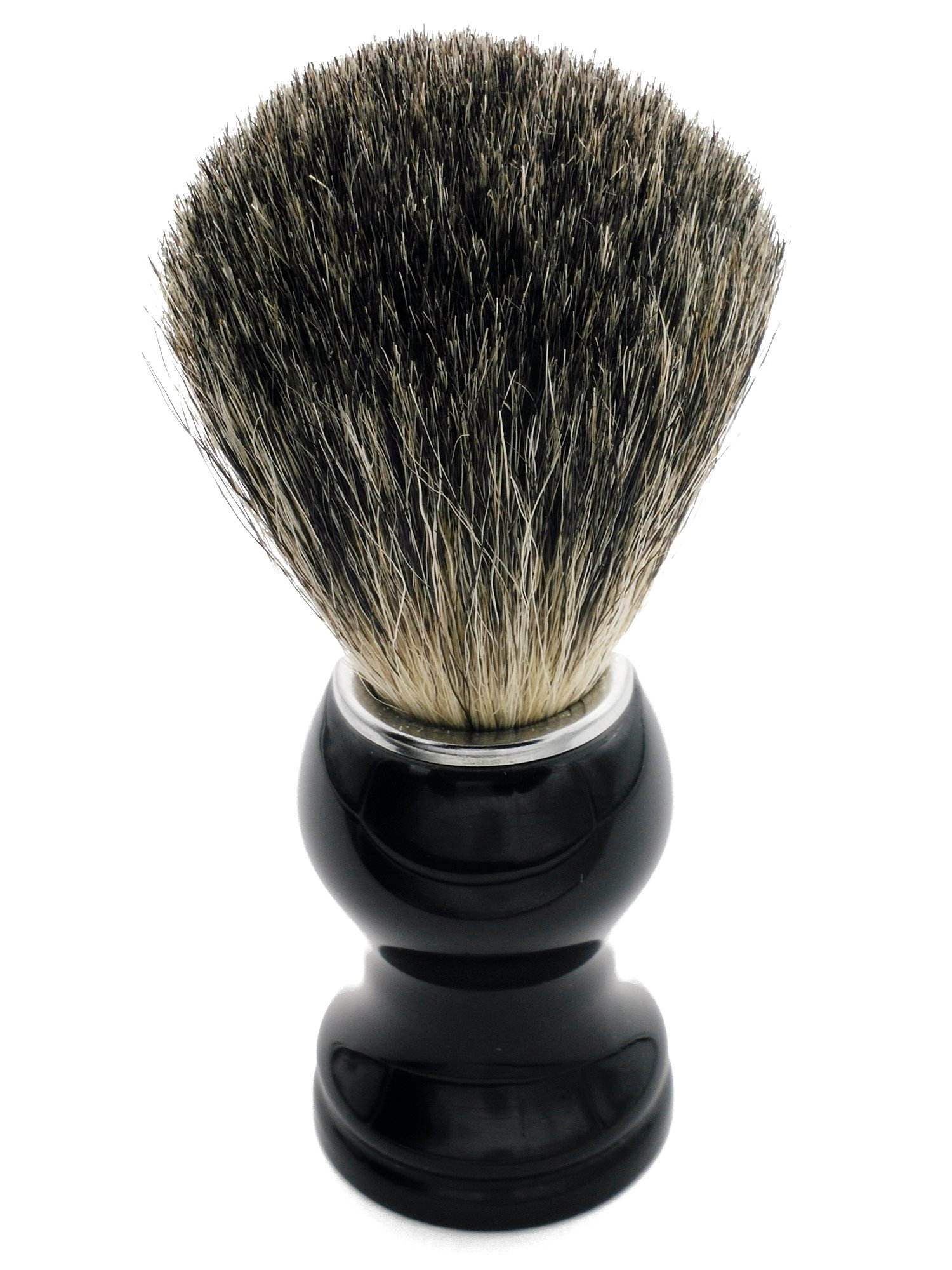CYH Badger Shaving brush, 100% Top Quality Badger Hair with Imported Resin Handle Luxury Facial Care Tools for Safety Razor, Double Edge Razor, Shaving Razor