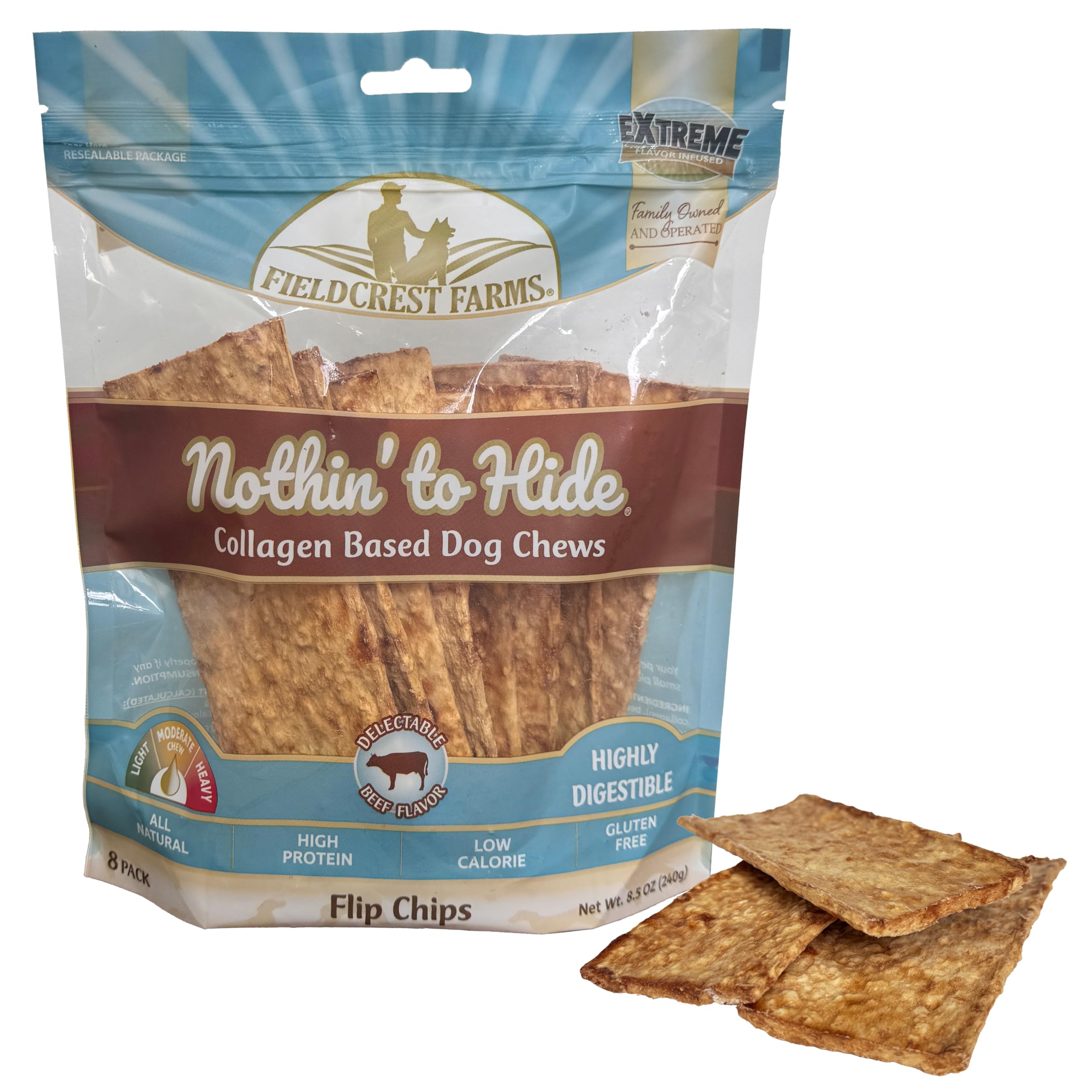 Fieldcrest Farms FLIPCHIPS Saveur Boeuf