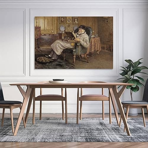 Miniatura 5 de Helen Allingham - Thomas Carlyle, 1795-1881. Póster de historiador y ensayista, pintura decorativa, lienzo, arte de pared, póster de sala de estar,