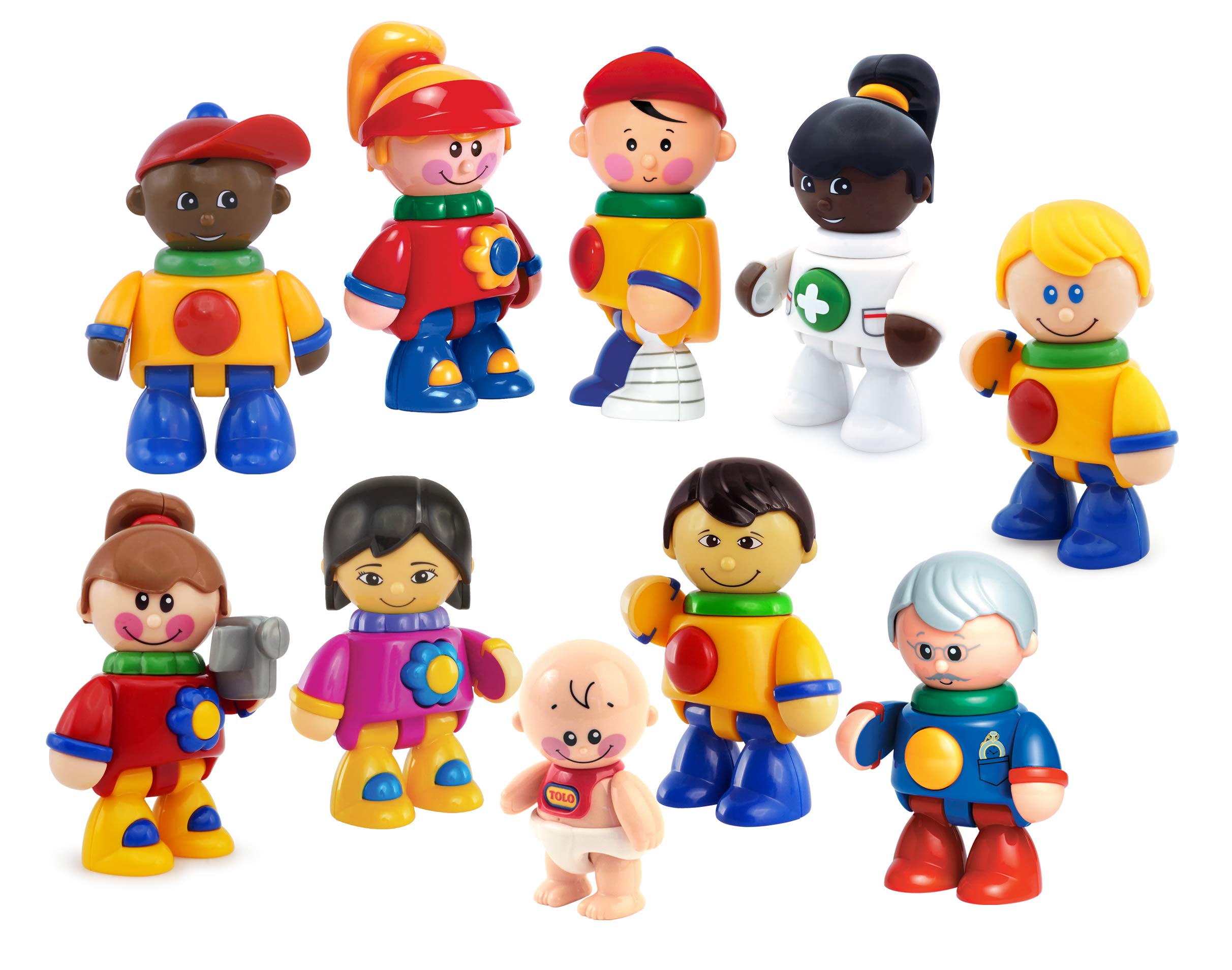 Tolo First Friends World People, Multi-Colour