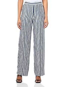 Theory Women's Regular Relaxed Straight Pull On Pant, Blue