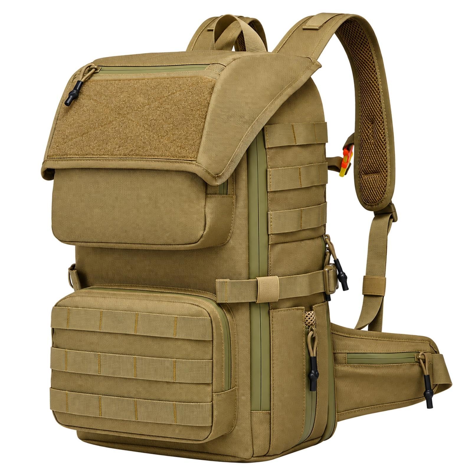 Mochila Táctica 25L MOLLE Senderismo Pesca Outdoor