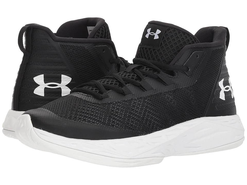 

Under Armour UA Jet Mid (Black/White/White) Men's Shoes