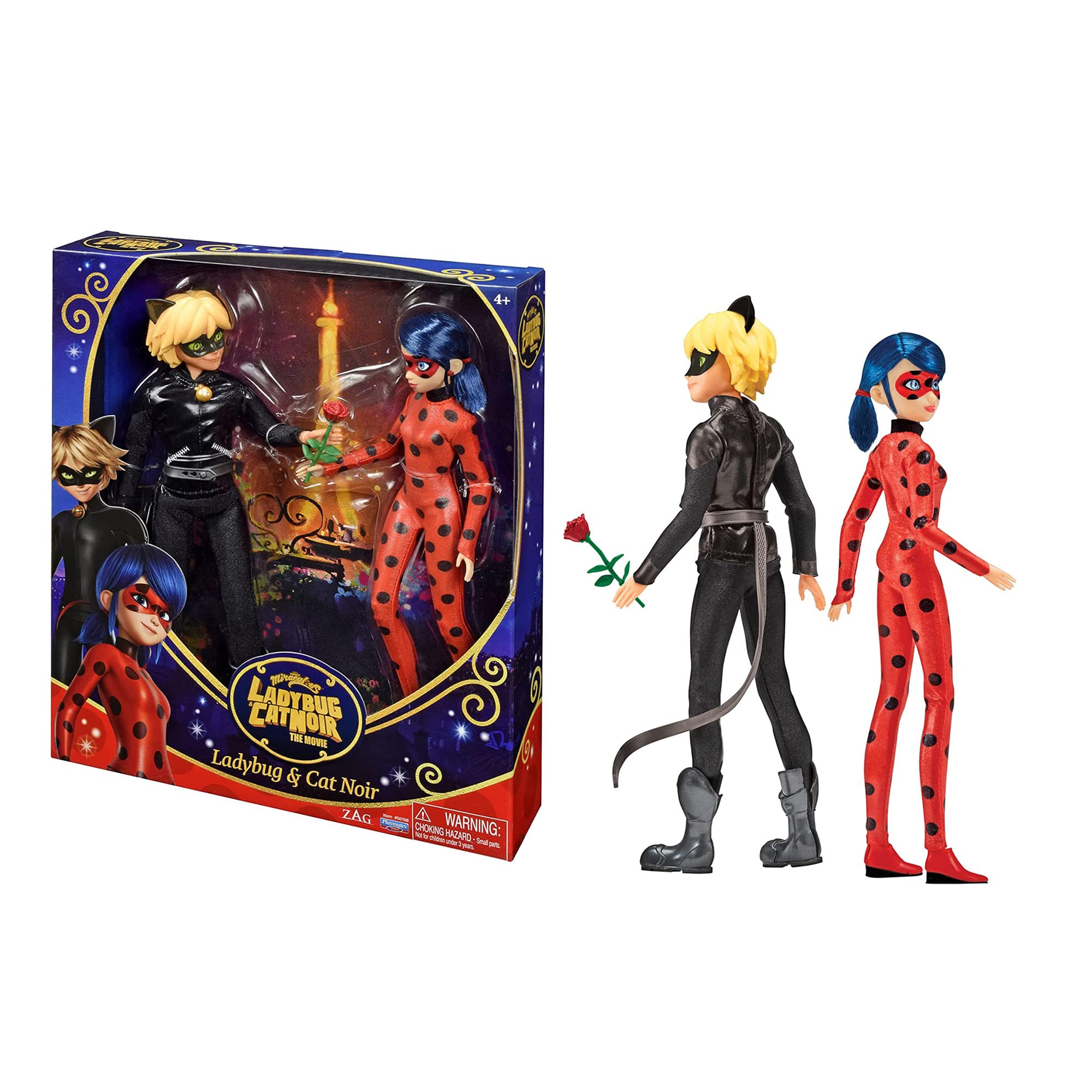 Buy MiraculousMiraculous Ladybug Cat Noir Movie 2 Pack Deluxe Giftset 