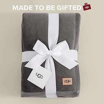 Amazon|UGG Bliss スローブランケット フラシ天 ソフトフリース Amazon|UGG Bliss スローブランケット フラシ天 ソフトフリース