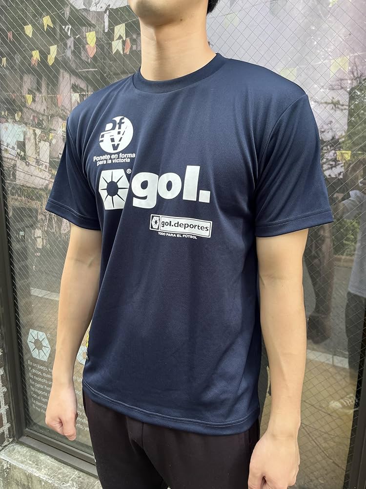 Amazon.co.jp: gol. (ゴル) ドライシャツ G592-516-NVY-S NVY S