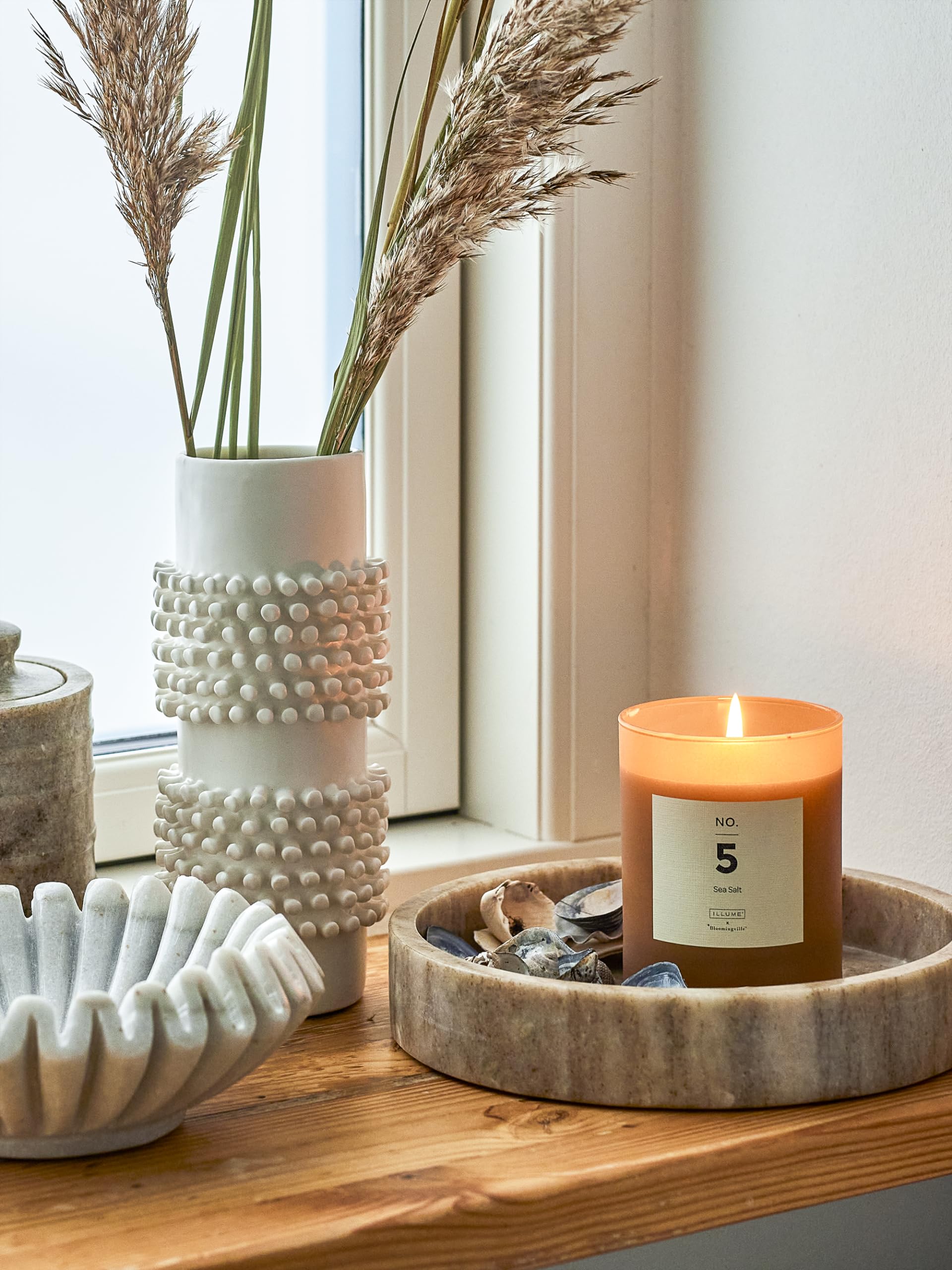 Amazon.co.jp: Bloomingville セラミック製のデザインフラワーベース