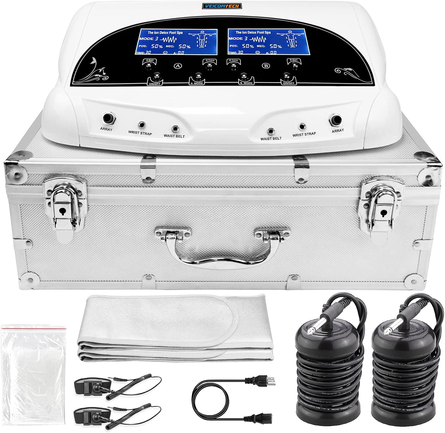 Dual Ionic Foot Bath Detox Machine, Professional Foot Detox Machine