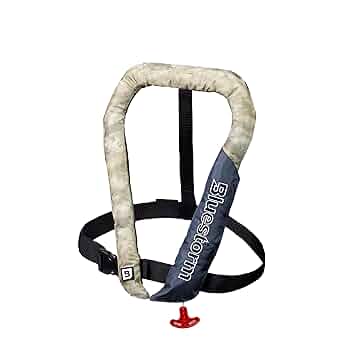 ペンタさん専用BLUESTORM BSJ-2520RS ライフジャケット ブルーストーム(BLUESTORM) 国土交通省承認 首掛け式ライフ