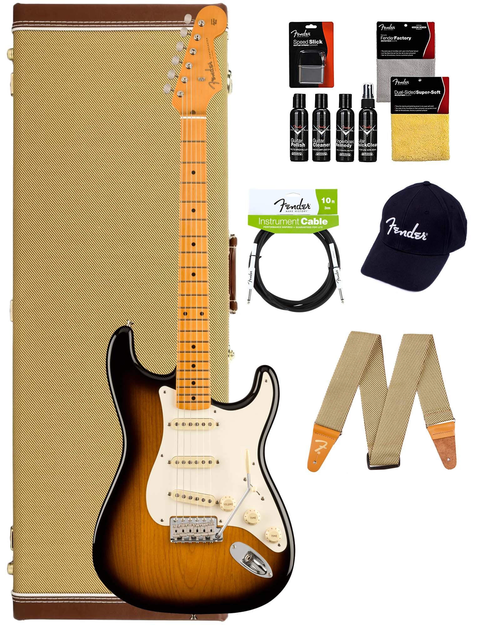 ギター FenderAmericanVintageII 1957Stratocaster Fender American Vintage II 1957 Stratocaster Guitar Sunburst