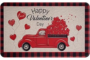 ASPMIZ Happy Valentine's Day Door Mat: A Love-Filled Entrance