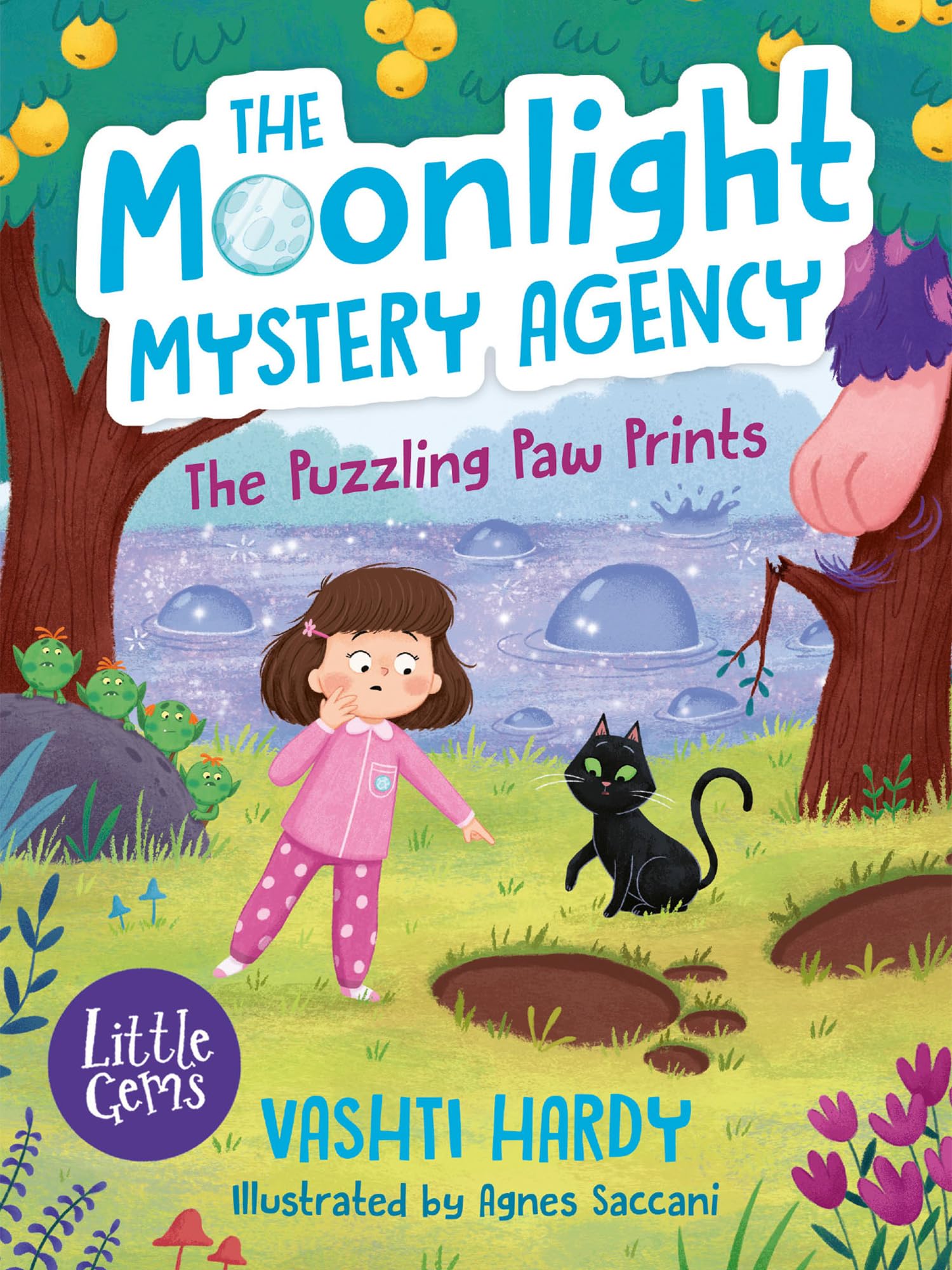 The Puzzling Paw Prints (The Moonlight Mystery Agency 2): A magical mystery adventure for early readers: Book 2 (Little Gems)
