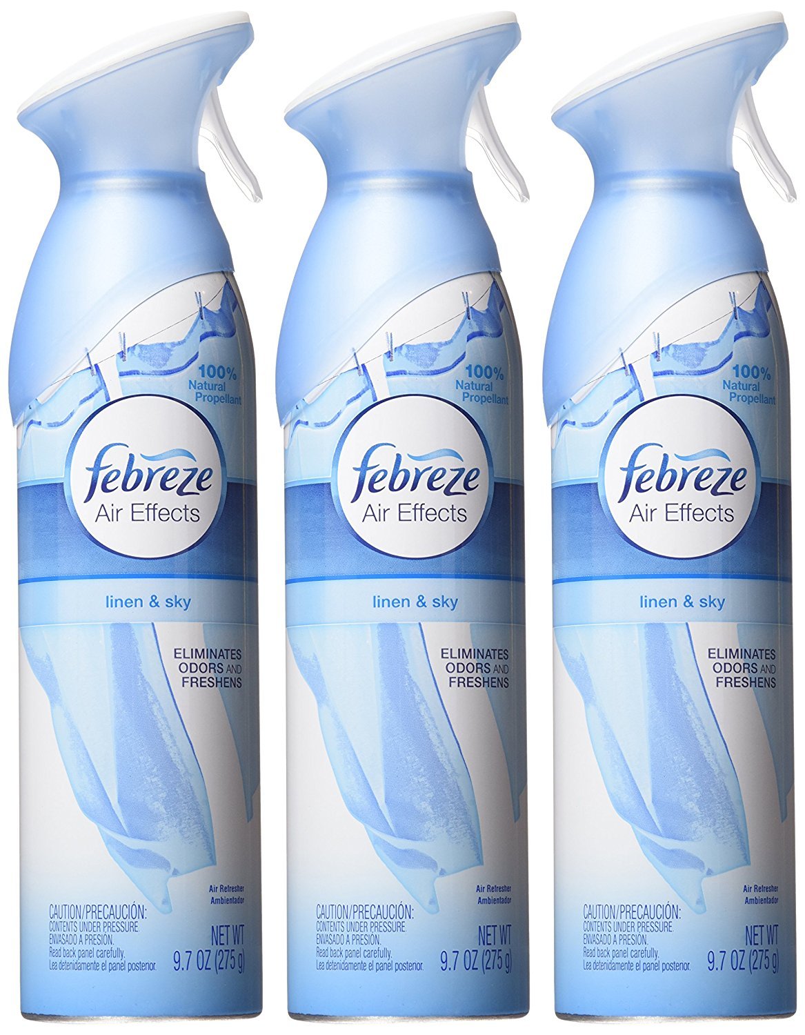 Febreze Air Effects Air Freshener Linen Sky 9 7 oz 3 Pack