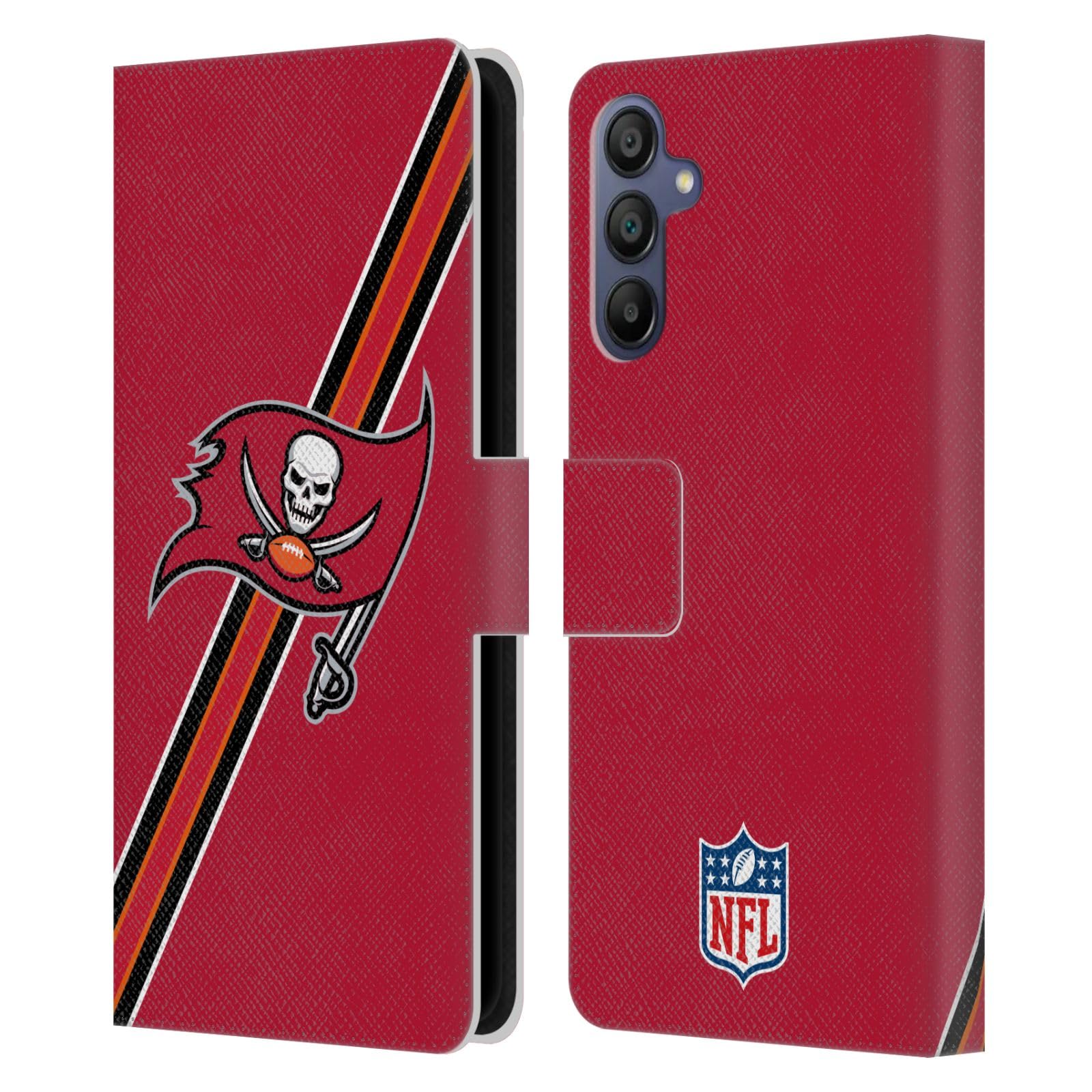 Funda tipo libro de Tampa Bay Buccaneers para Samsung Galaxy A15 7