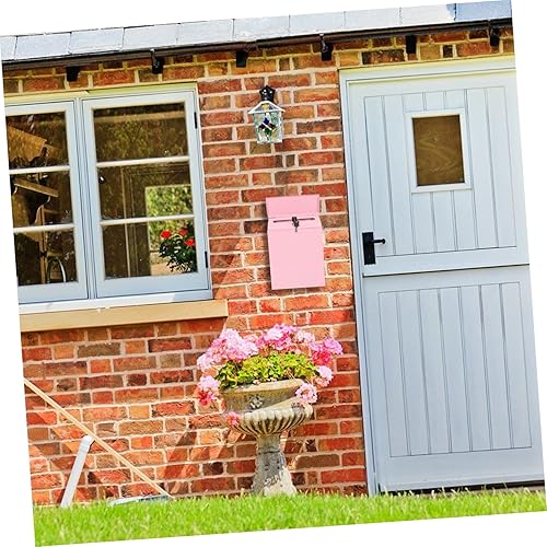 Miniatura 6 de DOITOOL Caja de sugerencias multifunción para buzón de correo, montaje en la pared, accesorio para el hogar, caja de sugerencias fácil de instalar