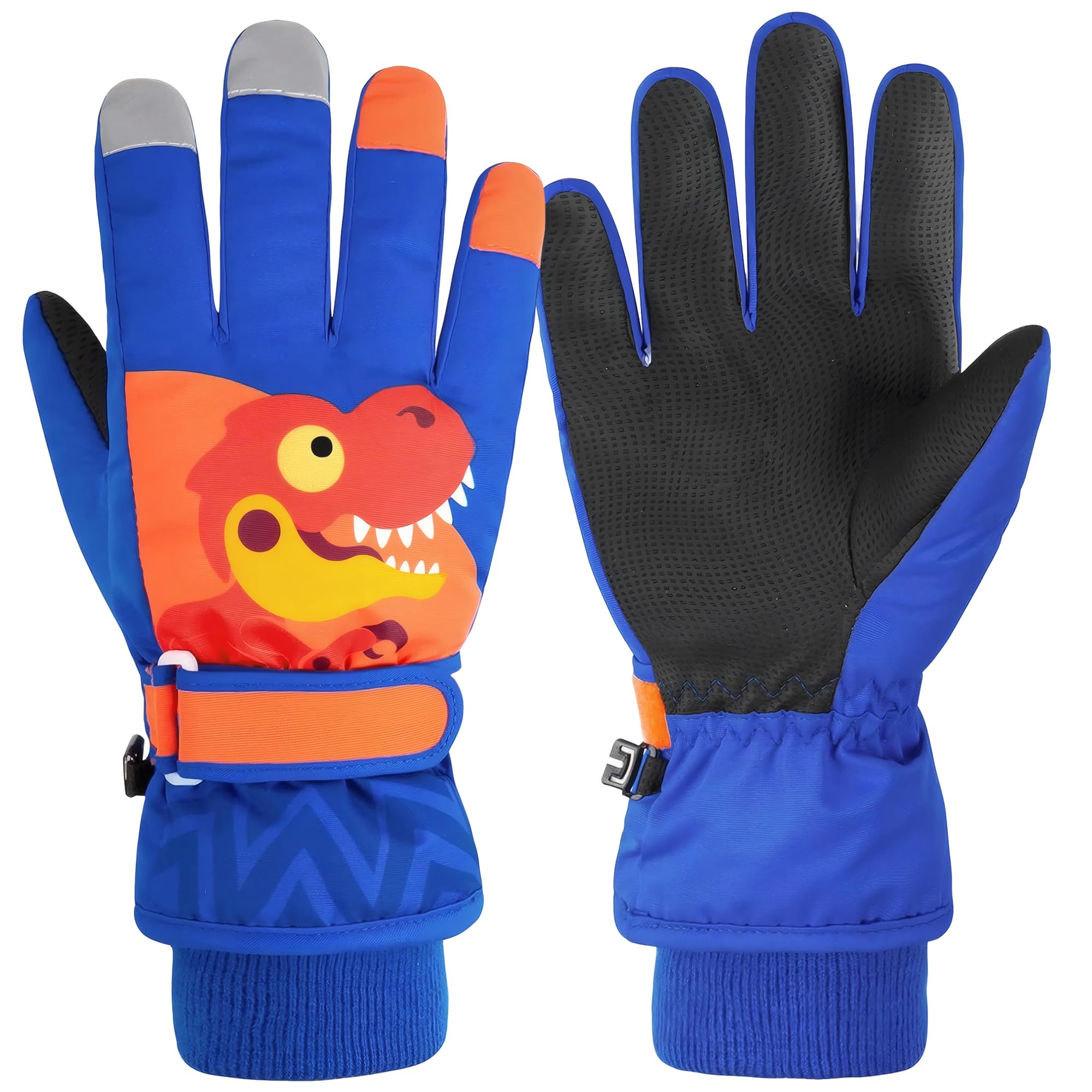 DARCHEN 3-12 Kids Snow Gloves Boys Winter Waterproof Ski Snowboarding Insulated Warm Windproof Cold Weather Sports Age Girls Years Olds