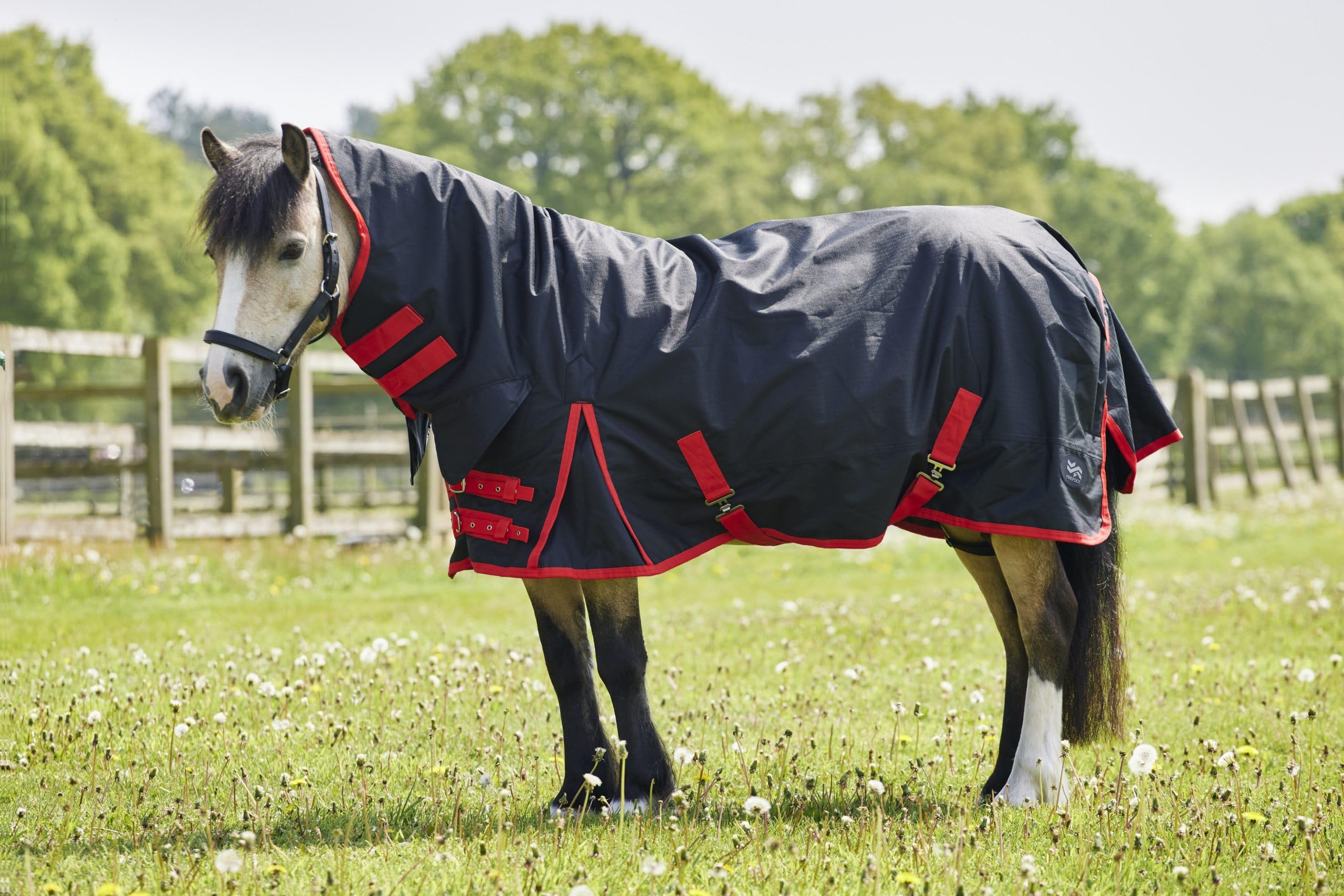 Firefoot 100G Fixed Neck Pony Turnout Rug, 4'3