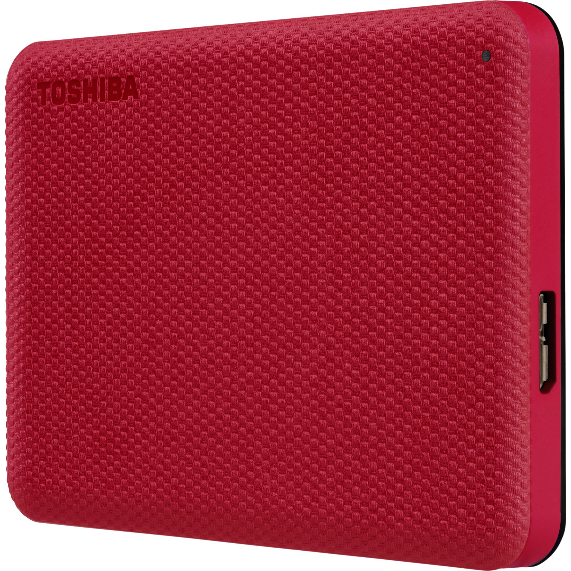 Toshiba Canvio Advance - Festplatte - 4 Tb - Extern (tragbar) - 2.5" (6.4 Cm) - Usb 3.2 Gen 1 - Rot