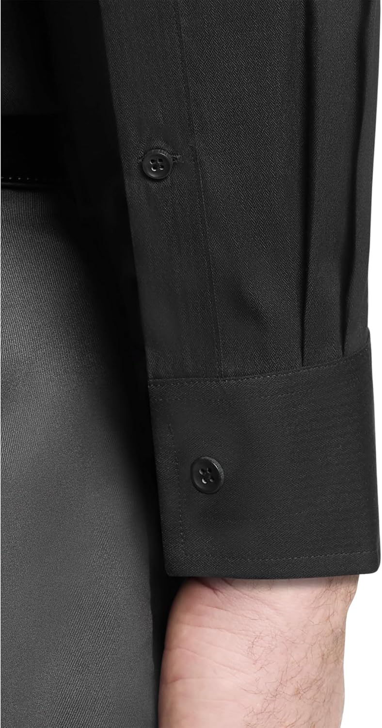 Michael Kors Mens Dress Shirt Travel Stretch Big Fit (Big and Tall) - Image 3