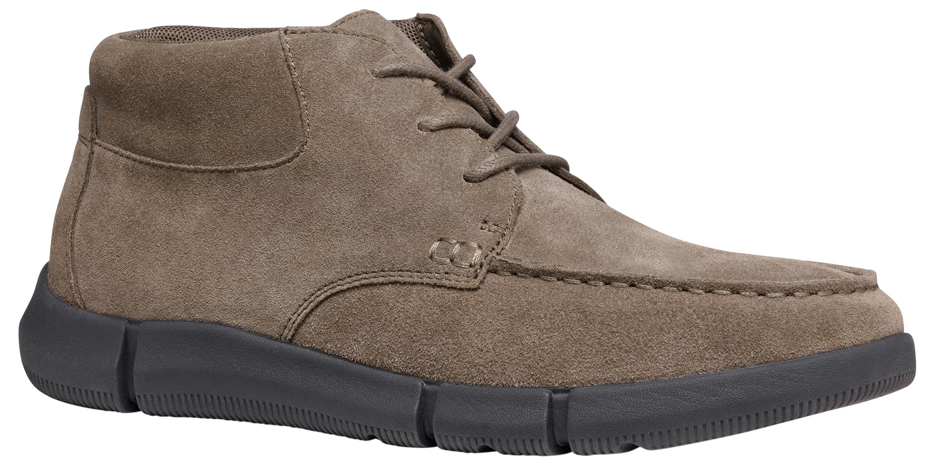Geox Men's U Adacter M A Moccasin, Dove Grey, 10 UK